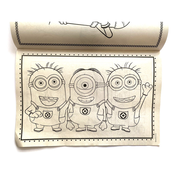 Lot 4 Giant Coloring Books Little Pony’s, Minions, Ninja Turtles 16x11” Unused - Picture 10 of 12